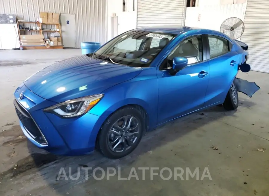 TOYOTA YARIS L 2019 vin 3MYDLBYVXKY509303 from auto auction Copart