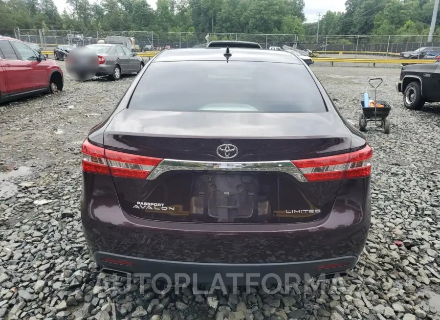 TOYOTA AVALON XLE 2015 vin 4T1BK1EB5FU189678 from auto auction Copart