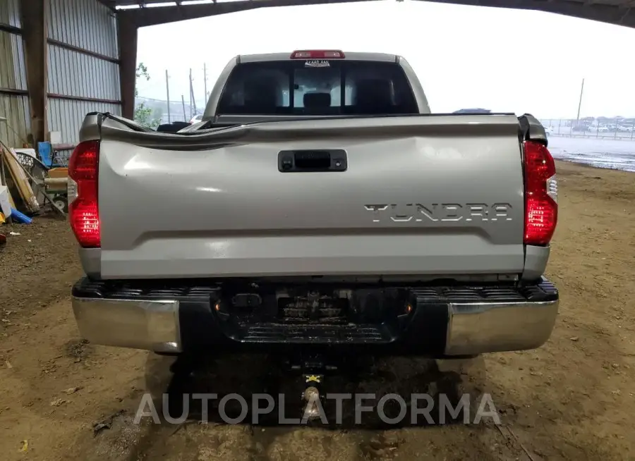 TOYOTA TUNDRA DOU 2018 vin 5TFRM5F17JX125191 from auto auction Copart