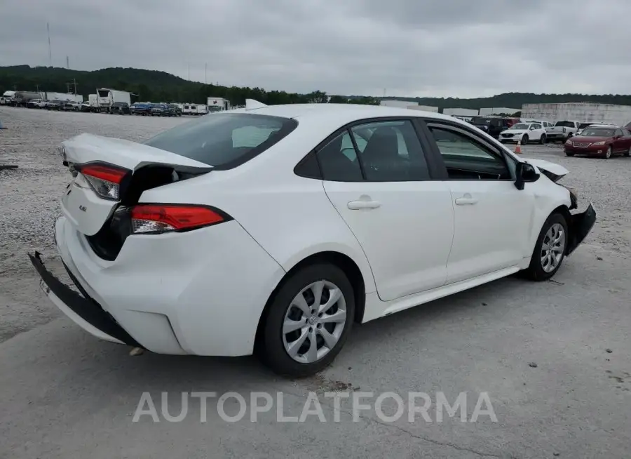 TOYOTA COROLLA LE 2021 vin 5YFEPMAEXMP222642 from auto auction Copart