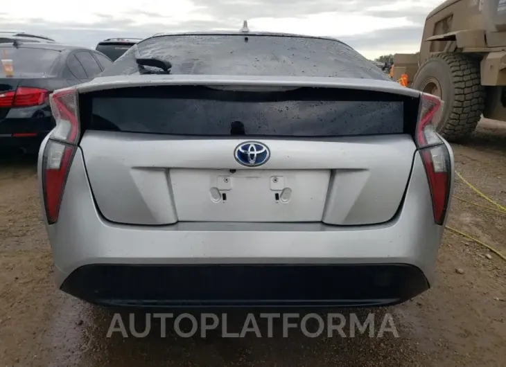 TOYOTA PRIUS 2016 vin JTDKBRFU7G3515667 from auto auction Copart