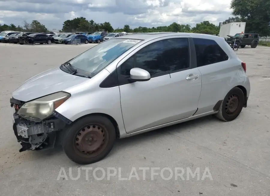 TOYOTA YARIS 2015 vin VNKJTUD3XFA028891 from auto auction Copart