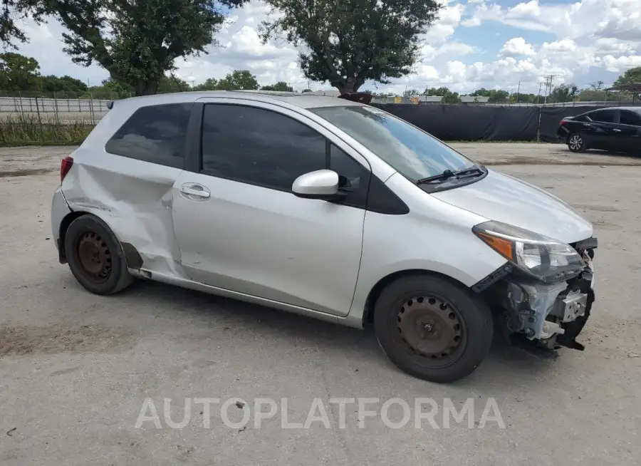 TOYOTA YARIS 2015 vin VNKJTUD3XFA028891 from auto auction Copart