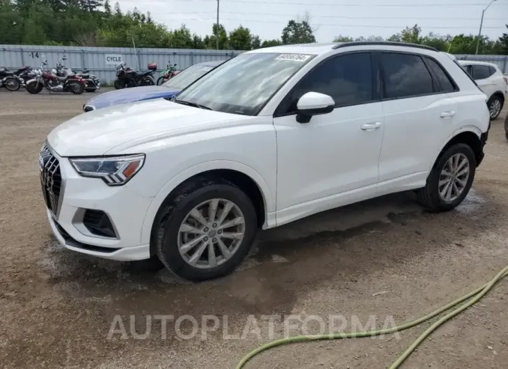 AUDI Q3 PREMIUM 2020 vin WA1AECF32L1078295 from auto auction Copart