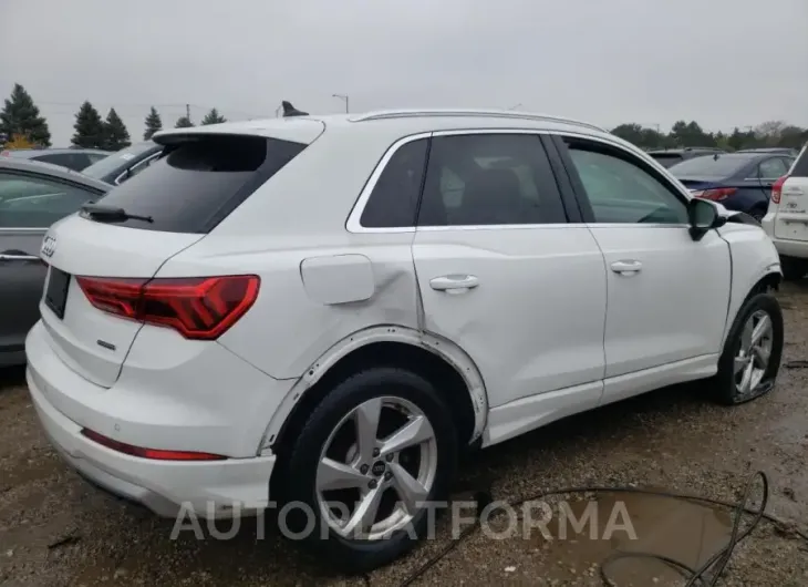 AUDI Q3 PREMIUM 2021 vin WA1AUCF33M1144499 from auto auction Copart