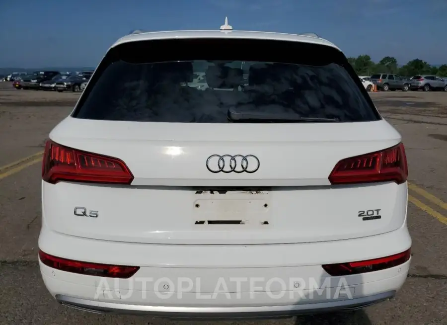 AUDI Q5 PREMIUM 2018 vin WA1BNAFY1J2137834 from auto auction Copart