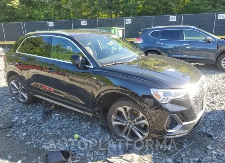 AUDI Q3 PREMIUM 2020 vin WA1EECF34L1076260 from auto auction Copart