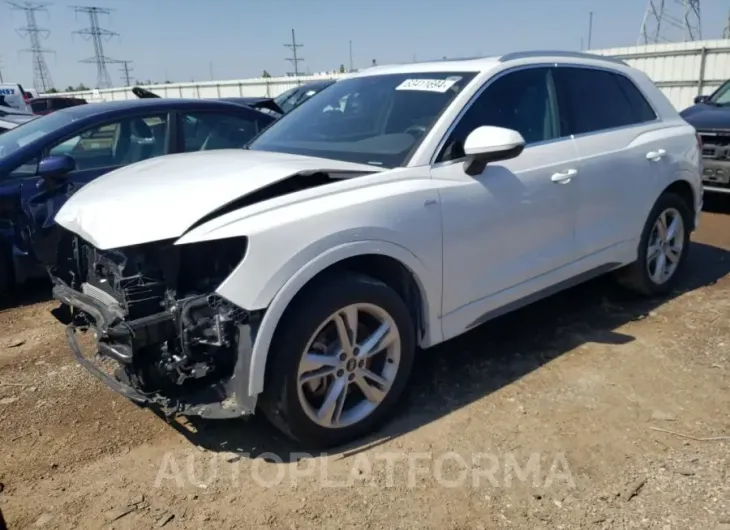 AUDI Q3 PREMIUM 2021 vin WA1EECF37M1071457 from auto auction Copart