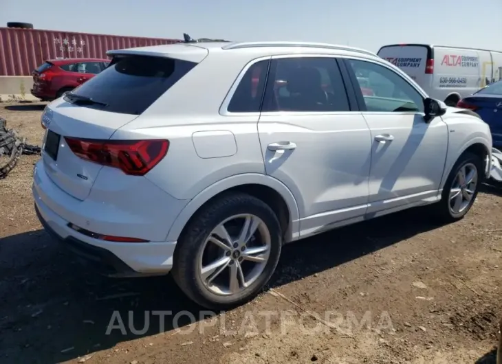 AUDI Q3 PREMIUM 2021 vin WA1EECF37M1071457 from auto auction Copart