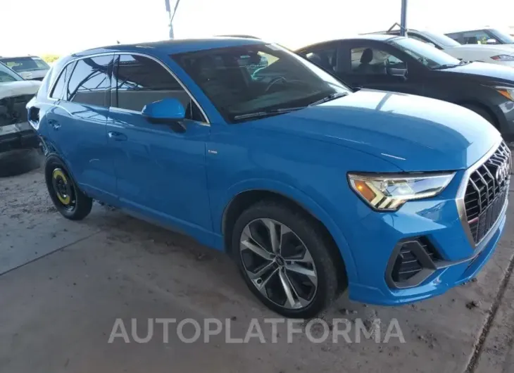 AUDI Q3 PREMIUM 2020 vin WA1EECF38L1029376 from auto auction Copart