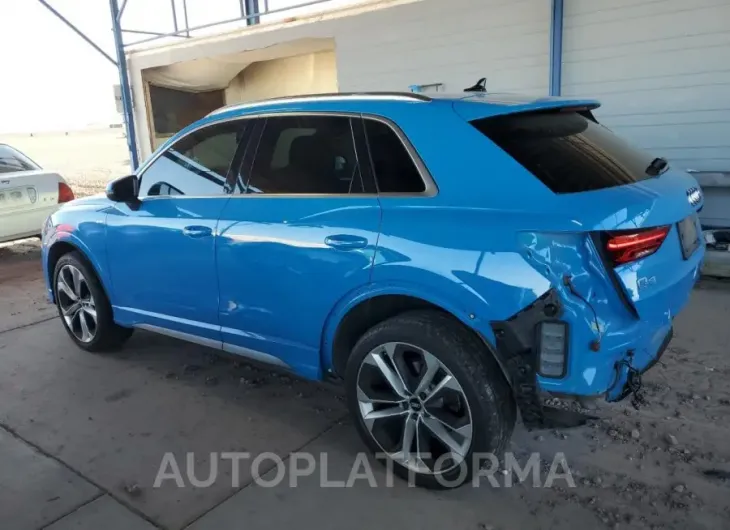 AUDI Q3 PREMIUM 2020 vin WA1EECF38L1029376 from auto auction Copart