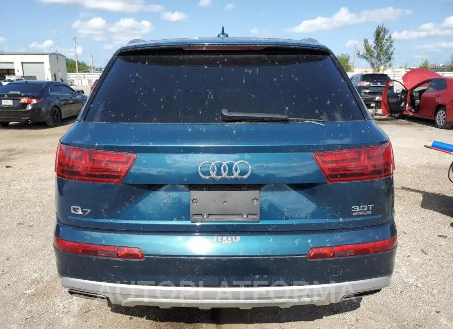 AUDI Q7 PREMIUM 2018 vin WA1LAAF74JD047542 from auto auction Copart