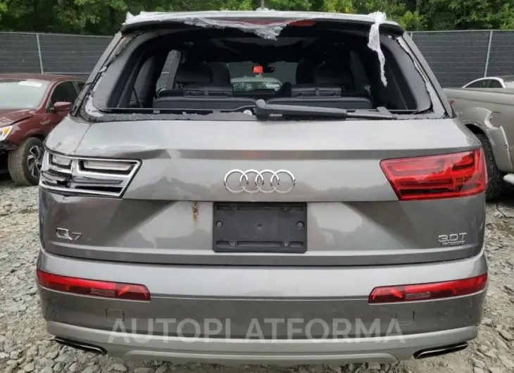 AUDI Q7 PREMIUM 2017 vin WA1LAAF77HD019907 from auto auction Copart