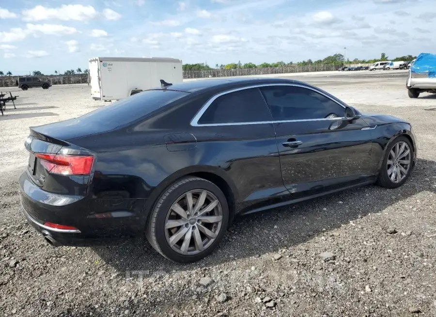 AUDI A5 PREMIUM 2018 vin WAUNNAF58JA003639 from auto auction Copart