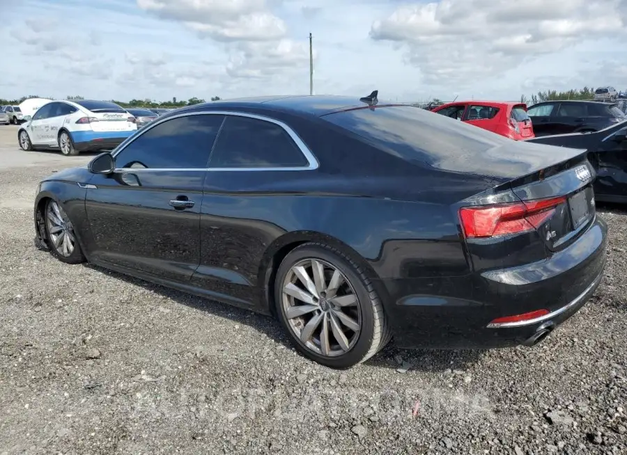 AUDI A5 PREMIUM 2018 vin WAUNNAF58JA003639 from auto auction Copart