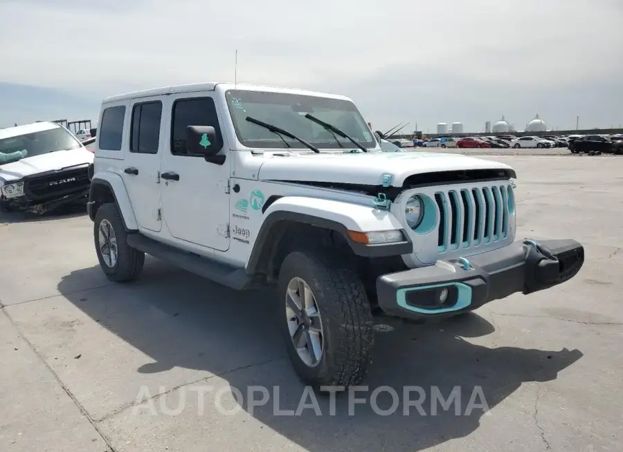 JEEP WRANGLER U 2021 vin 1C4HJXEM7MW542073 from auto auction Copart