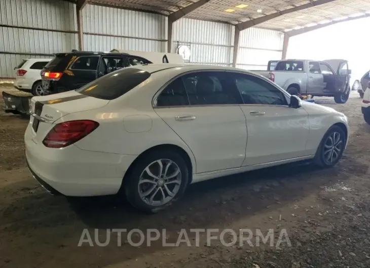 MERCEDES-BENZ C 300 4MAT 2015 vin 55SWF4KB5FU036208 from auto auction Copart