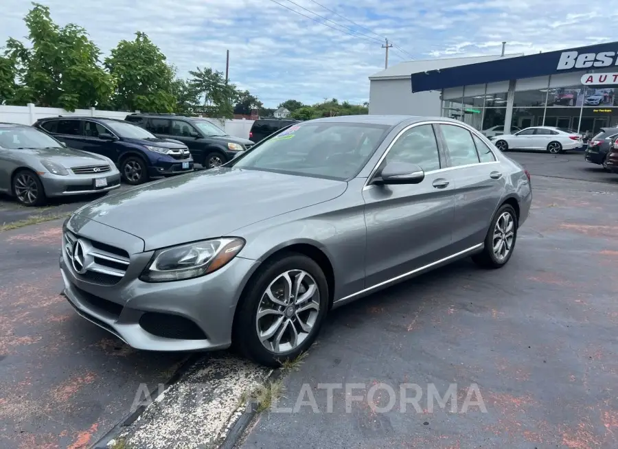 MERCEDES-BENZ C 300 4MAT 2015 vin 55SWF4KB9FU061600 from auto auction Copart