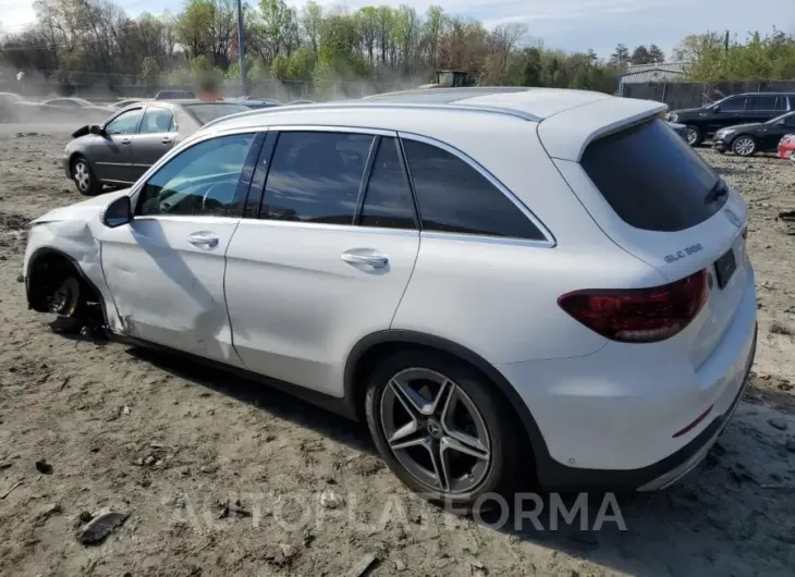 MERCEDES-BENZ GLC 300 4M 2021 vin W1N0G8EBXMV322635 from auto auction Copart