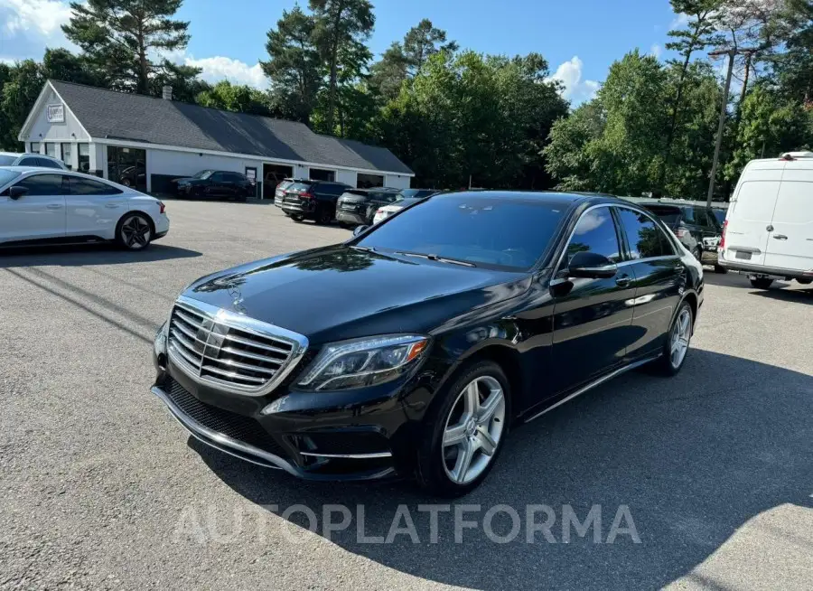 MERCEDES-BENZ S 550 4MAT 2015 vin WDDUG8FB3FA180927 from auto auction Copart