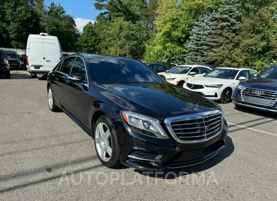 MERCEDES-BENZ S 550 4MAT 2015 vin WDDUG8FB3FA180927 from auto auction Copart