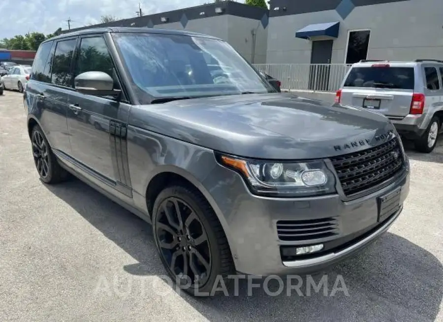 LAND ROVER RANGE ROVE 2016 vin SALGS2VF3GA263999 from auto auction Copart