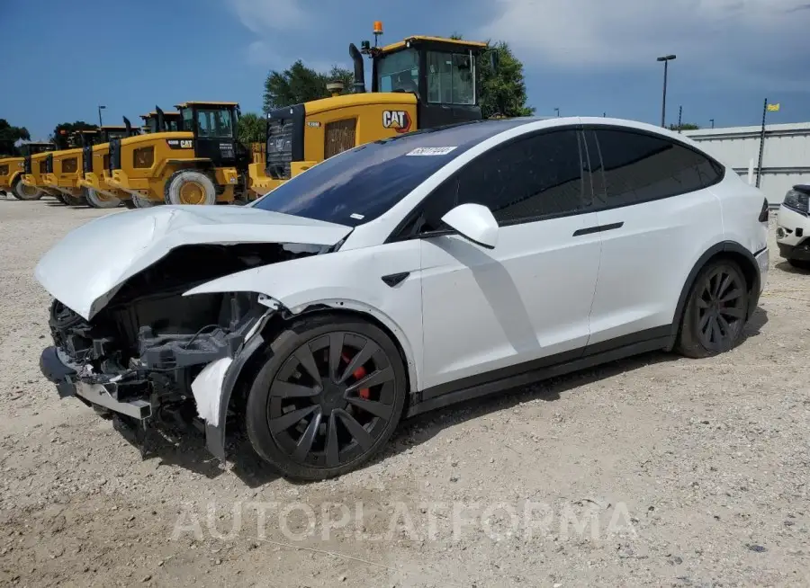 TESLA MODEL X 2023 vin 7SAXCBE63PF423703 from auto auction Copart