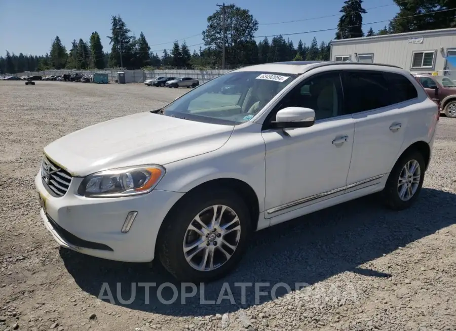 VOLVO XC60 T5 PR 2015 vin YV4612RK8F2689433 from auto auction Copart