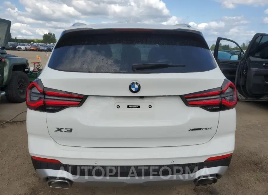 BMW X3 XDRIVE3 2022 vin 5UX53DP08N9J14095 from auto auction Copart