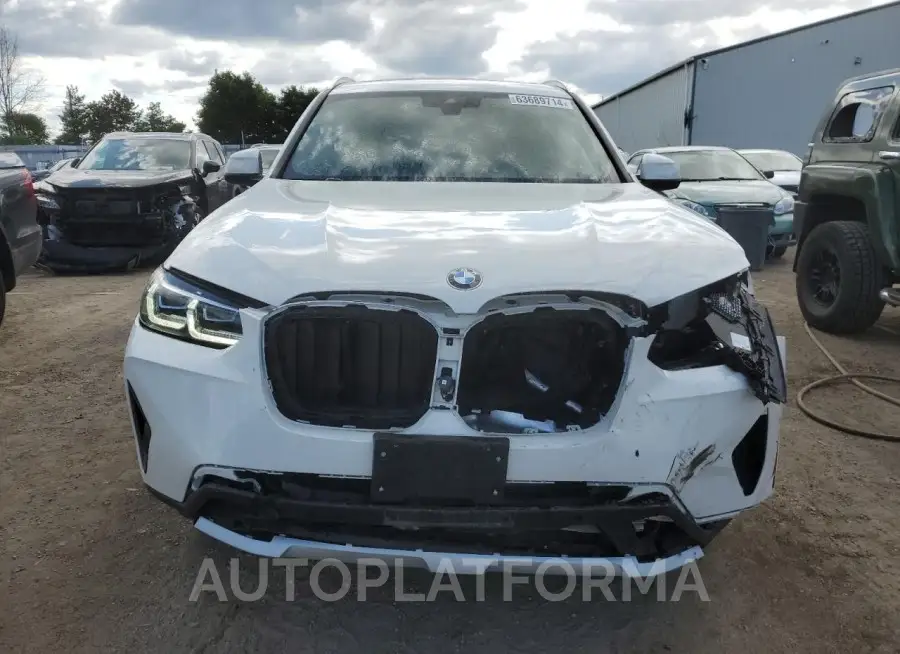 BMW X3 XDRIVE3 2022 vin 5UX53DP08N9J14095 from auto auction Copart