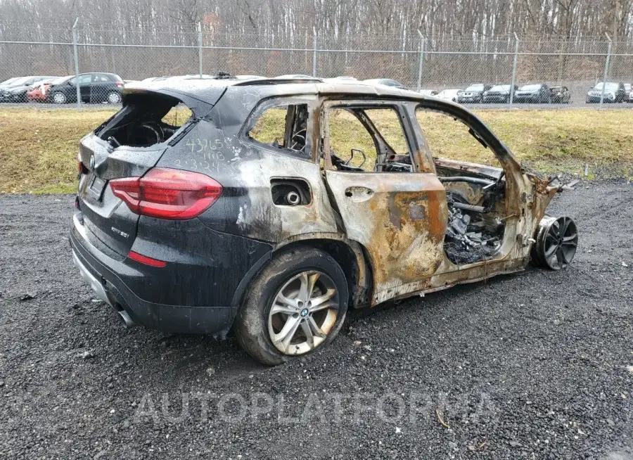 BMW X3 XDRIVE3 2020 vin 5UXTY5C09LLE57943 from auto auction Copart