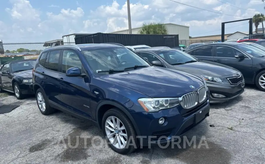 BMW X3 XDRIVE2 2016 vin 5UXWX9C57G0D89085 from auto auction Copart