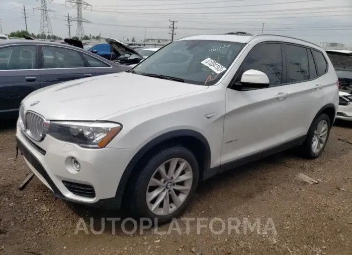 BMW X3 SDRIVE2 2017 vin 5UXWZ7C32H0X39721 from auto auction Copart