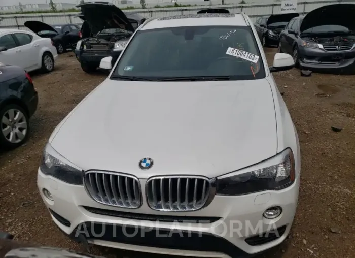 BMW X3 SDRIVE2 2017 vin 5UXWZ7C32H0X39721 from auto auction Copart