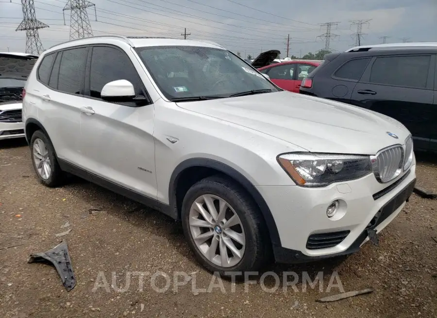 BMW X3 SDRIVE2 2017 vin 5UXWZ7C32H0X39721 from auto auction Copart