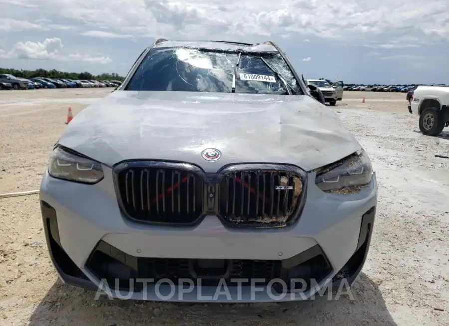 BMW X3 M 2022 vin 5YM13EC08N9M68752 from auto auction Copart