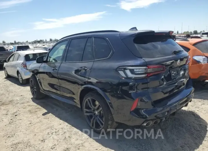 BMW X5 M 2022 vin 5YMJU0C02N9M28005 from auto auction Copart