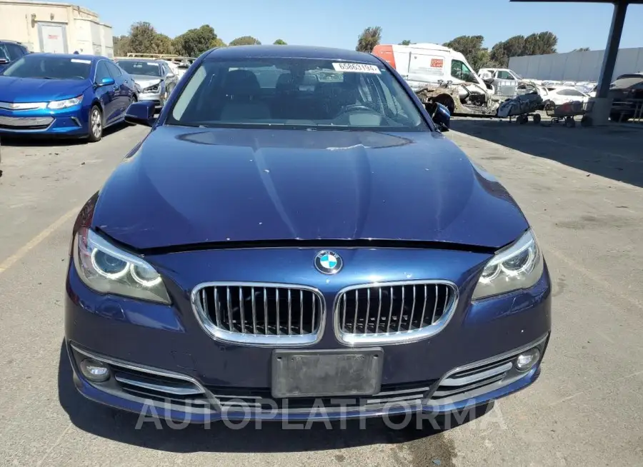 BMW 535 I 2015 vin WBA5B1C57FG127127 from auto auction Copart