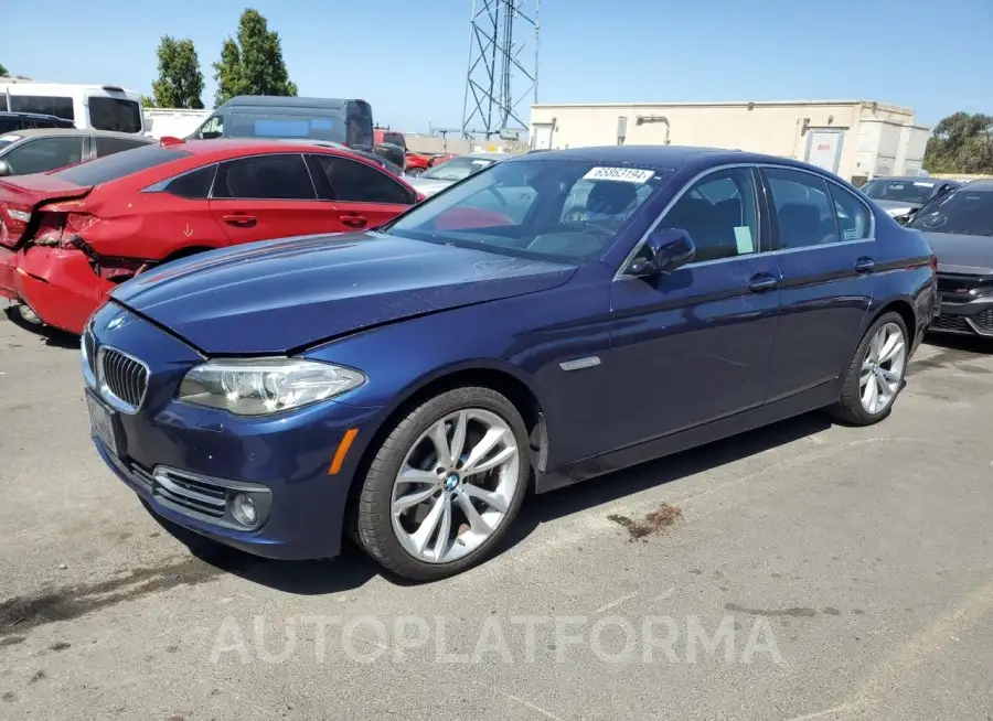 BMW 535 I 2015 vin WBA5B1C57FG127127 from auto auction Copart