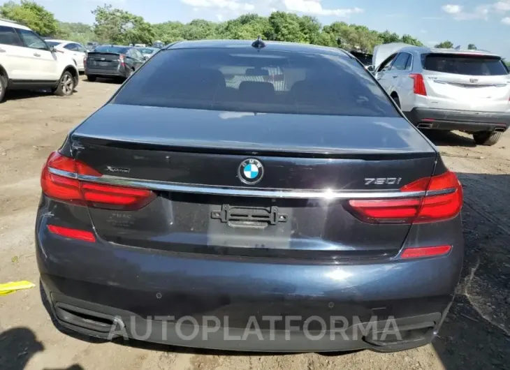 BMW 750 XI 2016 vin WBA7F2C50GG420954 from auto auction Copart