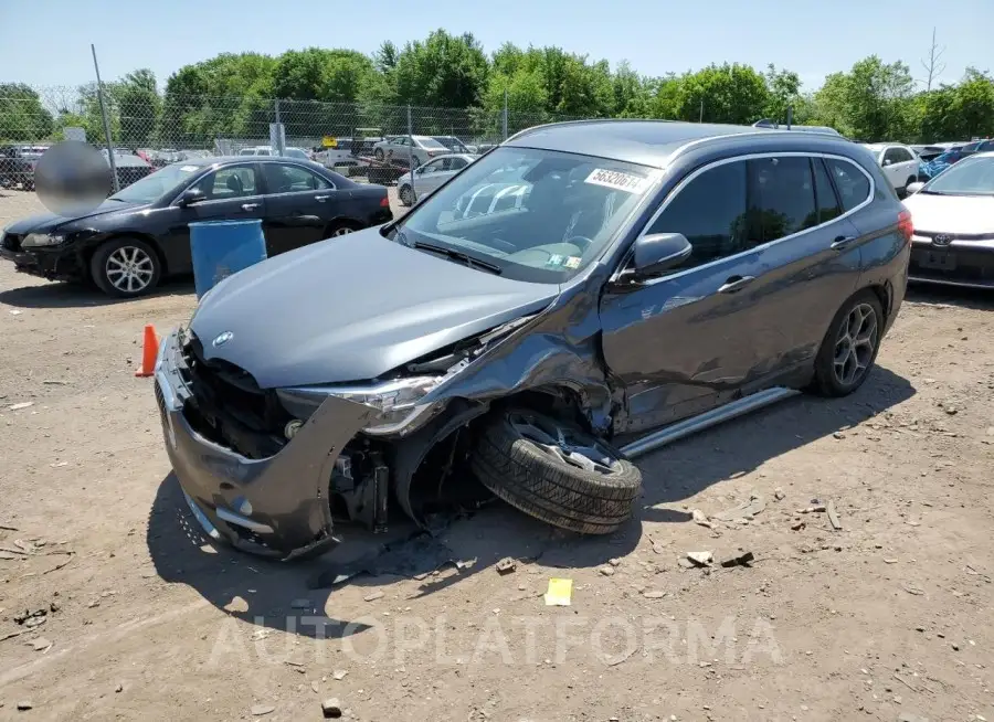 BMW X1 XDRIVE2 2018 vin WBXHT3C31J5F91015 from auto auction Copart