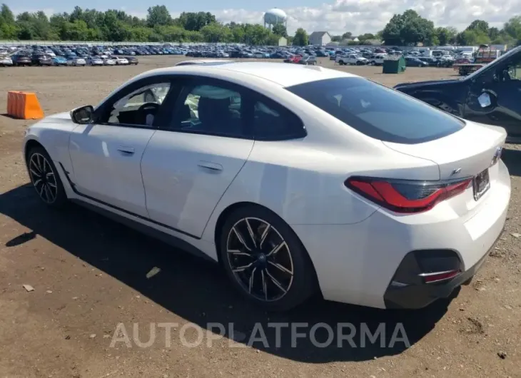 BMW I4 XDRIVE 2024 vin WBY83FB07RFS60933 from auto auction Copart