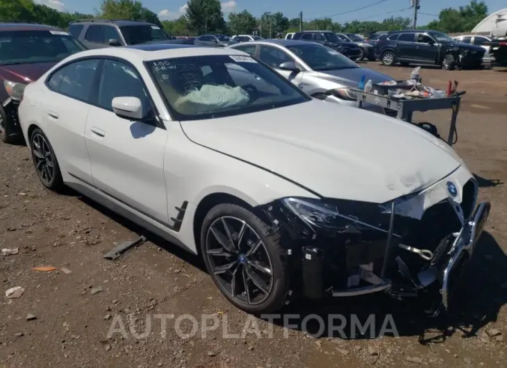 BMW I4 XDRIVE 2024 vin WBY83FB07RFS60933 from auto auction Copart