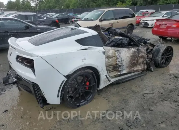 CHEVROLET CORVETTE G 2017 vin 1G1YW2D78H5105994 from auto auction Copart