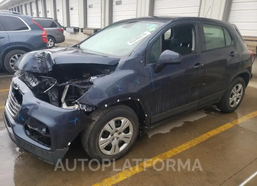 CHEVROLET TRAX LS 2018 vin 3GNCJKSB7JL151305 from auto auction Copart