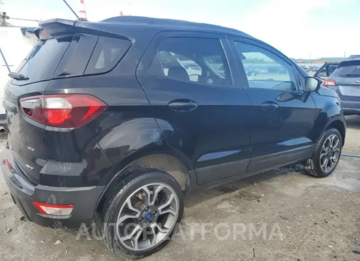 FORD ECOSPORT S 2020 vin MAJ6S3JL3LC336197 from auto auction Copart