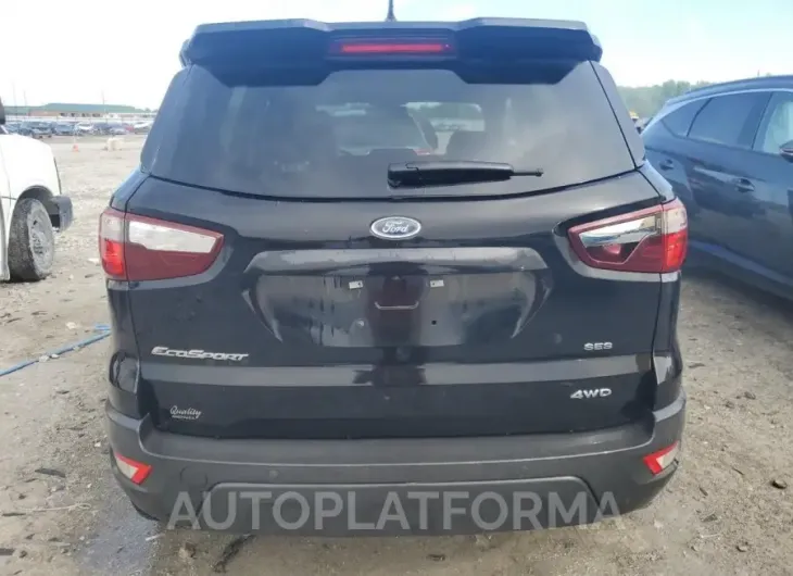 FORD ECOSPORT S 2020 vin MAJ6S3JL3LC336197 from auto auction Copart