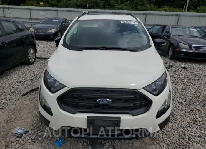 FORD ECOSPORT S 2020 vin MAJ6S3JL9LC371083 from auto auction Copart