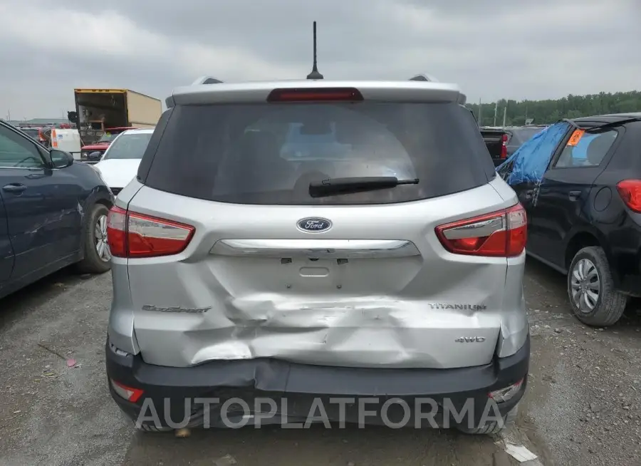 FORD ECOSPORT T 2020 vin MAJ6S3KL5LC334062 from auto auction Copart