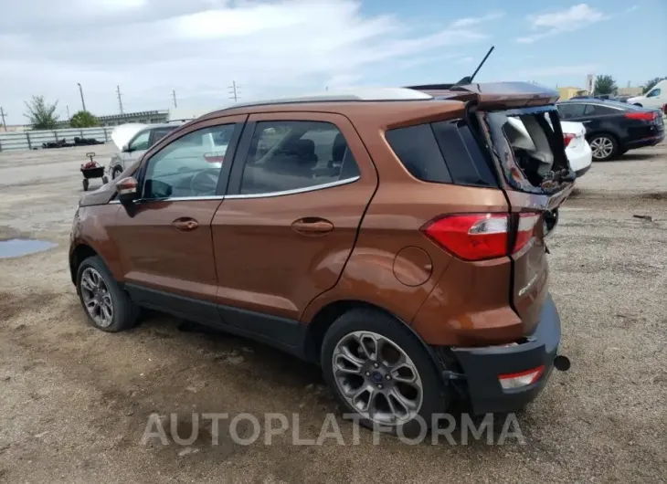 FORD ECOSPORT T 2020 vin MAJ6S3KL5LC366221 from auto auction Copart